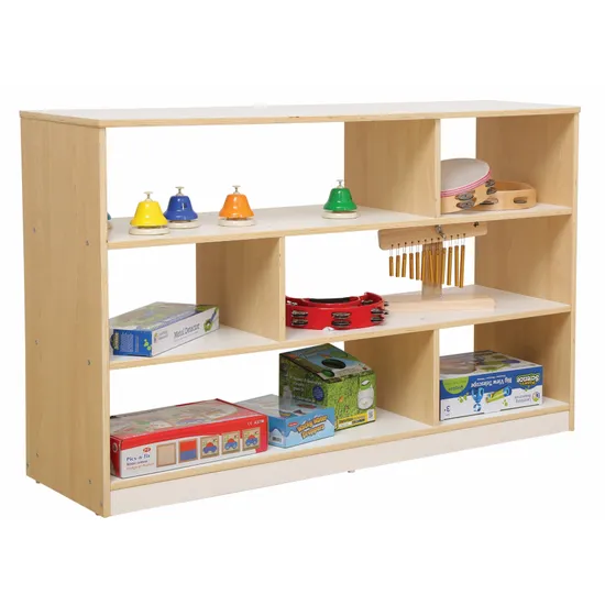 Norwegia Spaces - Storage Unit 6 Compartment - Modern Teaching Aids NZ