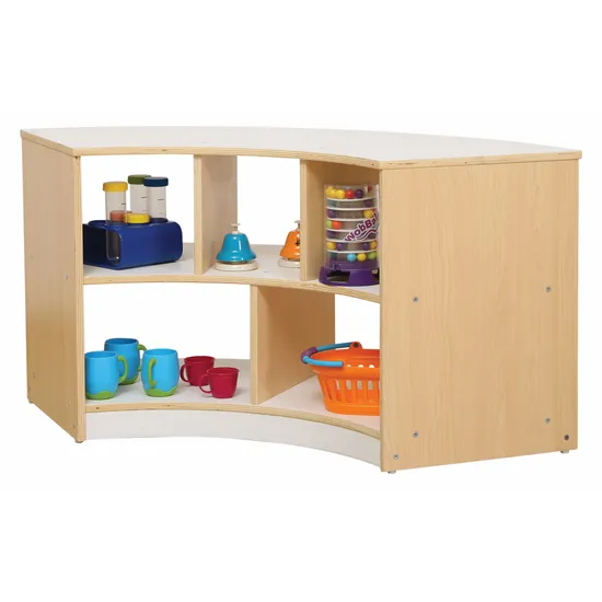 Norwegia Spaces - Curved Storage Unit - Modern Teaching Aids NZ
