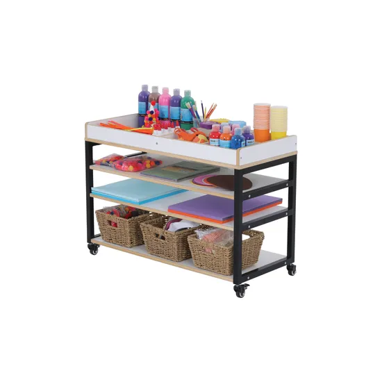 Norwegia Spaces - Slim Art & STEM Trolley - Modern Teaching Aids NZ