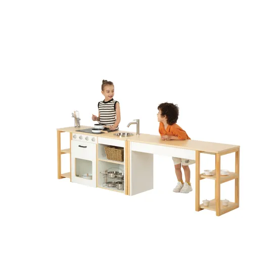 Norwegia Spaces Coastal Kitchen Island & Bench Set - Modern Teaching Aids NZ
