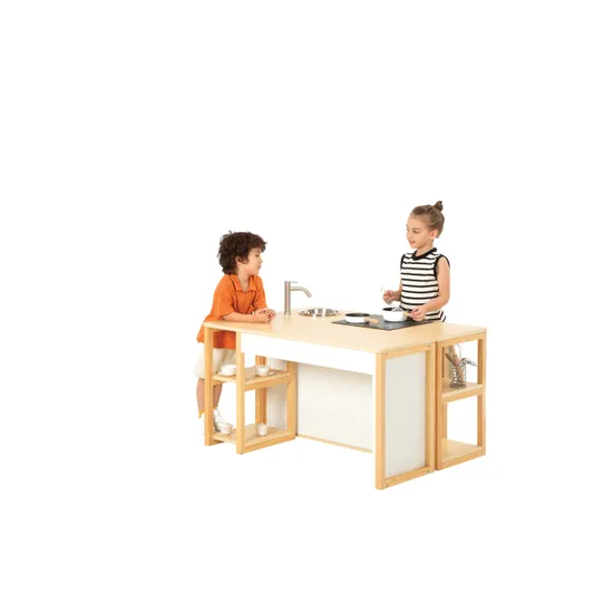 Norwegia Spaces Coastal Kitchen Island & Bench Set - Modern Teaching Aids NZ