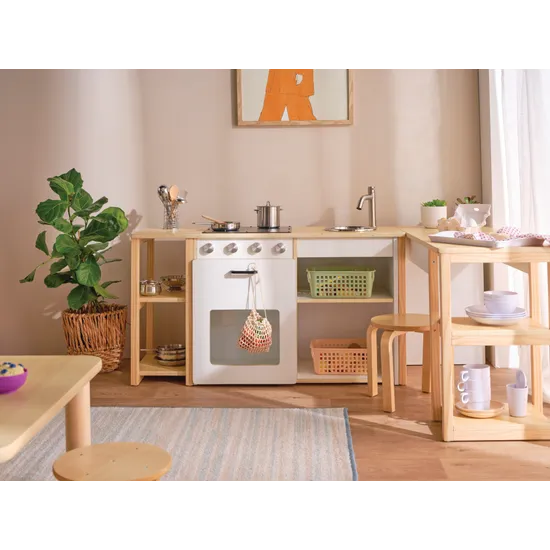 Norwegia Spaces Coastal Kitchen Island & Bench Set - Modern Teaching Aids NZ