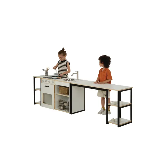 Norwegia Spaces Urban Kitchen Island & Bench Set - Modern Teaching Aids NZ