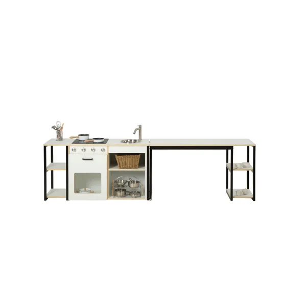 Norwegia Spaces Urban Kitchen Island & Bench Set - Modern Teaching Aids NZ