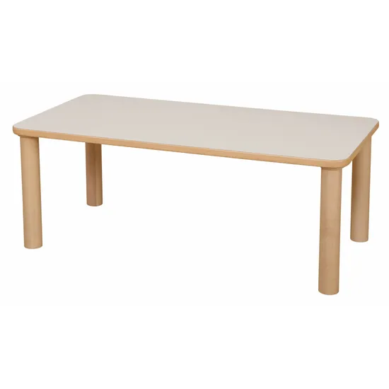 Norwegia Spaces Rectangular Table - 120 (L) x 60 (W) x 40 (H) cm - Modern Teaching Aids NZ