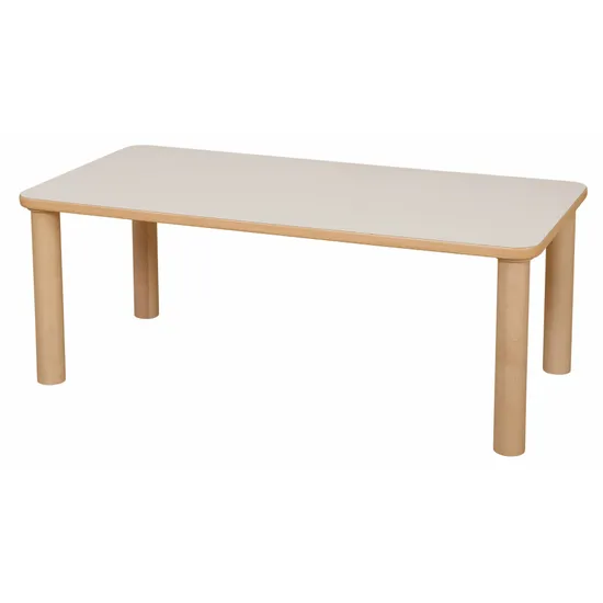 Norwegia Spaces Rectangular Table - 120 (L) x 60 (W) x 45 (H) cm - Modern Teaching Aids NZ