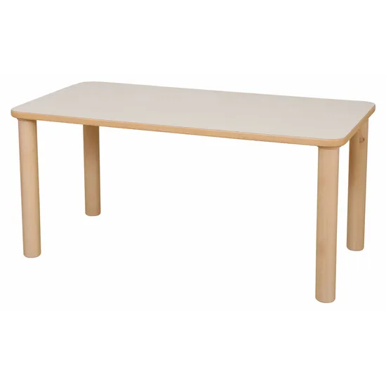 Norwegia Spaces Rectangular Table - 120 (L) x 60 (W) x 55 (H) cm - Modern Teaching Aids NZ