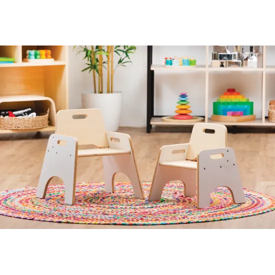 Norwegia Spaces - Toddler Stackable Chair - 20 cm Seat Height - Modern Teaching Aids NZ