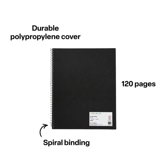 Creatistics Visual Art Diary (280 x 356mm) 110gsm - 120 Page - Modern Teaching Aids NZ
