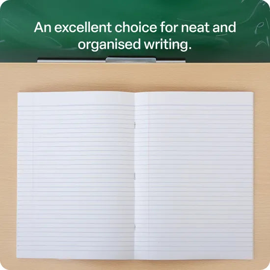 Writer Exercise Book A4 8mm 64p - Modern Teaching Aids NZ