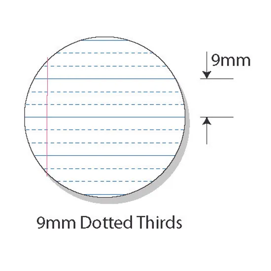 Writer Premium Dotted Thirds A4 9 mm 64p - Modern Teaching Aids NZ