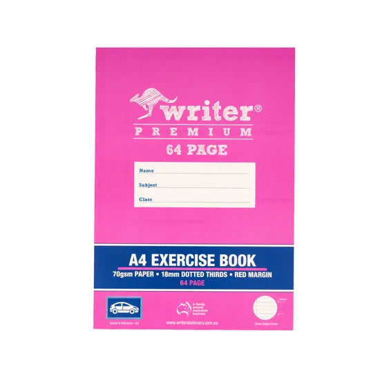 Writer Dotted Thirds A4 18 mm 64p - Modern Teaching Aids NZ