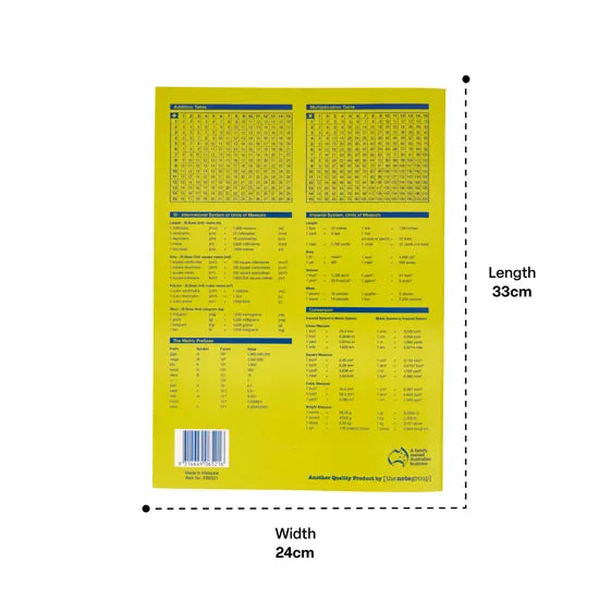 Writer Premium Dotted Thirds Project 330x240 mm 24 mm 64p - Modern Teaching Aids NZ