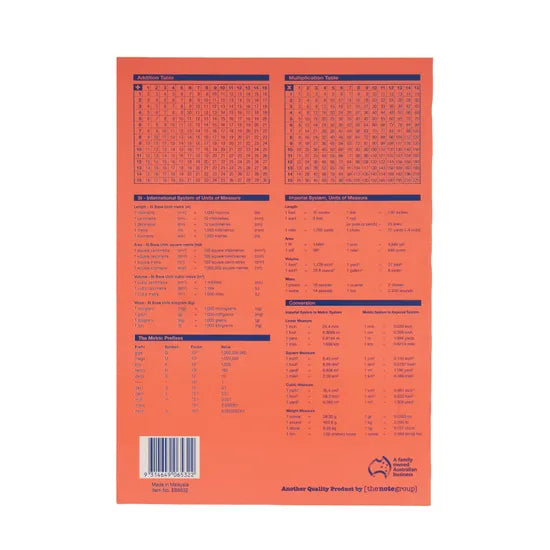 Writer Exercise Book A4 QLD Year 1 48p - Modern Teaching Aids NZ