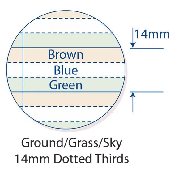 Writer Premium Dotted Thirds Ground/Grass/Sky A4 14 mm 64p - Modern Teaching Aids NZ