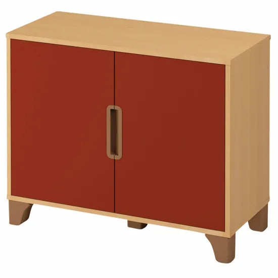 Axima Lockable Cabinet with Terracotta Doors - 74 cm (H)