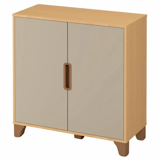Axima Lockable Cabinet with Beige Doors - 93 cm (H)