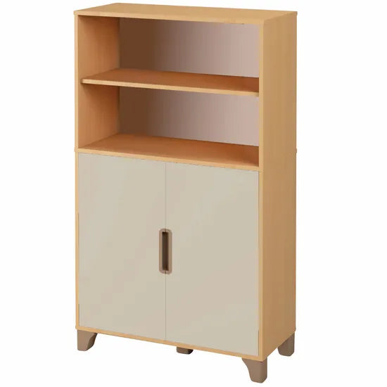 Axima Lockable Cabinet with Beige Doors - 155 cm (H)