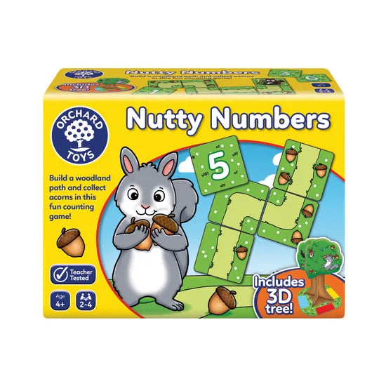 Orchard Toys - Nutty Numbers - Modern Teaching Aids NZ