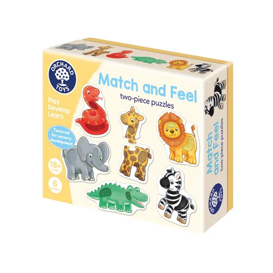 Orchard Jigsaw - Match & Feel Puzzles 2pc