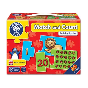 Orchard Toys - Match and Count Puzzle 20pc - Modern Teaching Aids NZ