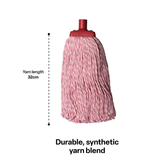 Oates Contractor Mop Head Red - Modern Teaching Aids NZ