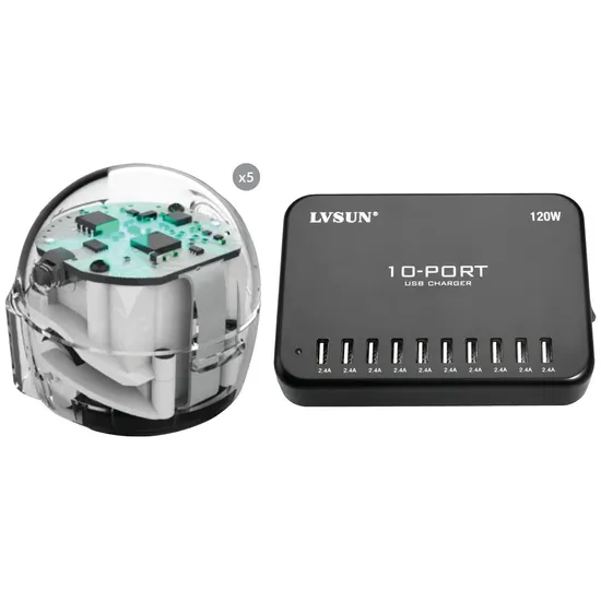 Ozobot Bit+ kit of 5 with Charger - Modern Teaching Aids NZ