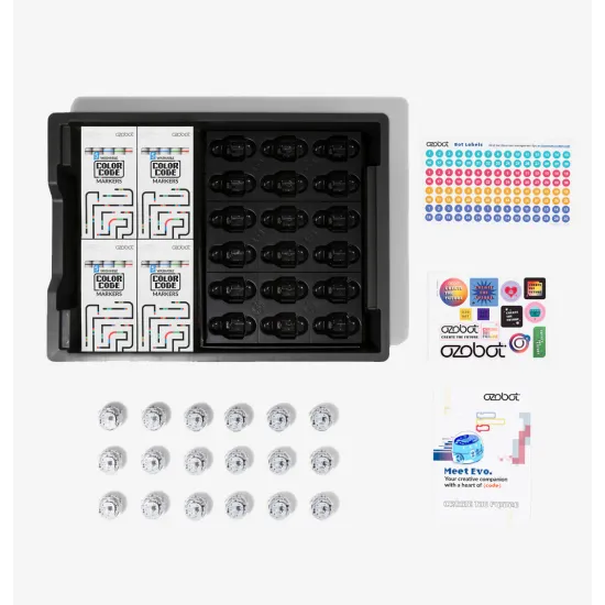 Ozobot Evo Classroom Kit 18-pack-Int'l - Modern Teaching Aids NZ