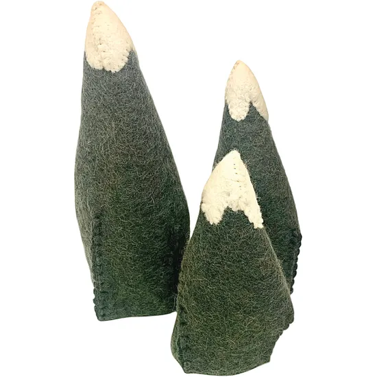 Snow topped Mountains/3pc