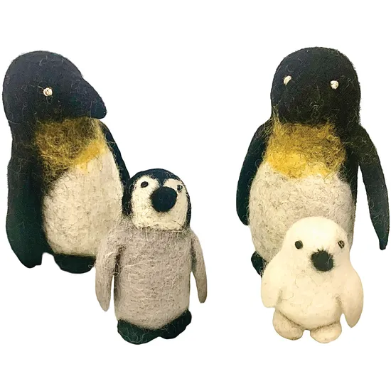 Penguin Family/4pc
