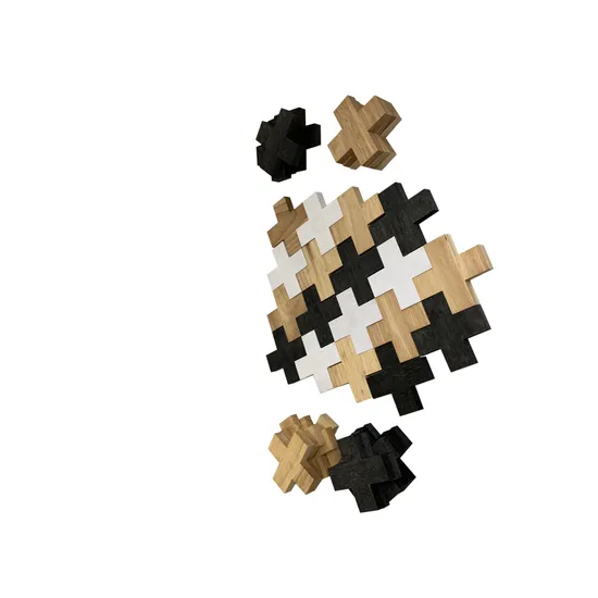 Plus Timber Blocks - 45 pieces - Modern Teaching Aids NZ