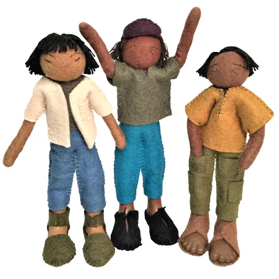 Friends Doll Set 6 Pieces - Modern Teaching Aids NZ