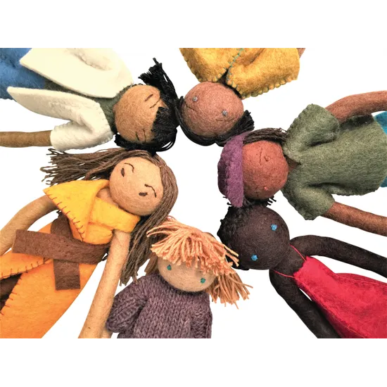 Friends Doll Set 6 Pieces - Modern Teaching Aids NZ