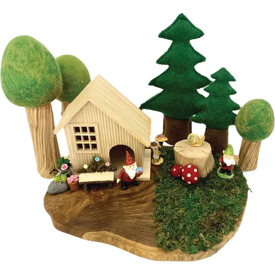 Woodland Slice with Red Toadstool - Modern Teaching Aids NZ