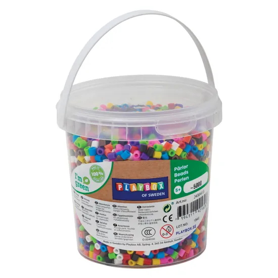 I'm Green Iron On Beads - Pack of 5000 - Modern Teaching Aids NZ