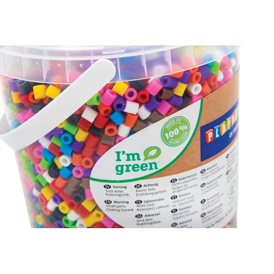 I'm Green Iron On Beads - Pack of 5000 - Modern Teaching Aids NZ