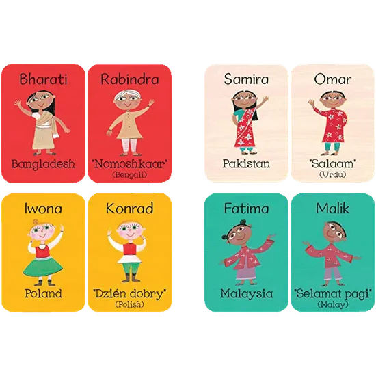 Children of the World Memory Game - Modern Teaching Aids NZ