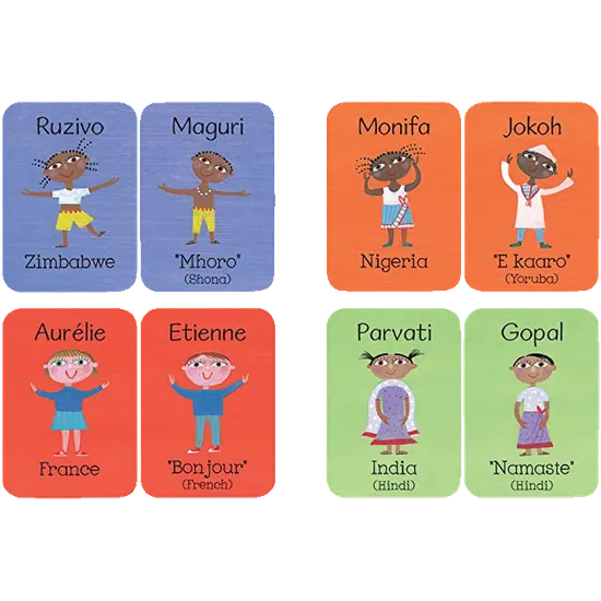 Children of the World Memory Game - Modern Teaching Aids NZ