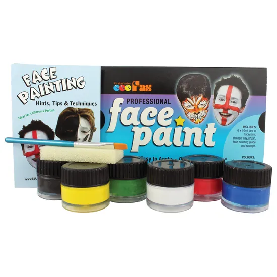 Face Paint 10 ml - Set of 6