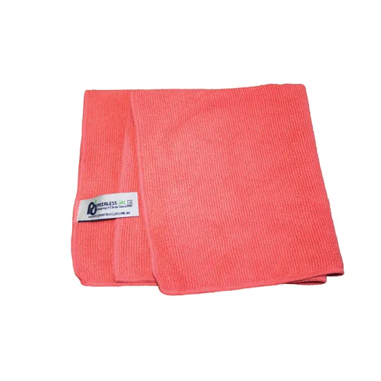 Peerless Microfibre Cloth Red - Pack of 6 - Modern Teaching Aids NZ
