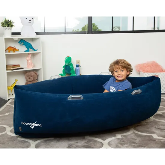 60' Comfy Hugging Peapod Sensory Pod - Blue - Modern Teaching Aids NZ