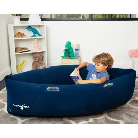 60' Comfy Hugging Peapod Sensory Pod - Blue - Modern Teaching Aids NZ