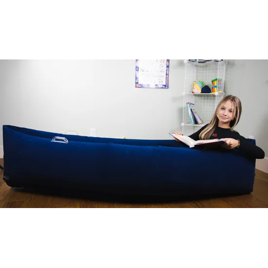 80' Comfy Hugging Peapod Sensory Pod - Blue - Modern Teaching Aids NZ