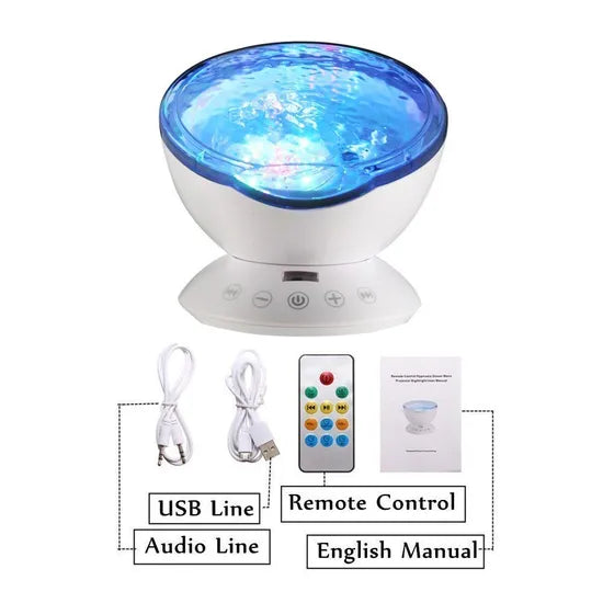 Ocean Wave Projector with Sound and Speaker - Modern Teaching Aids NZ