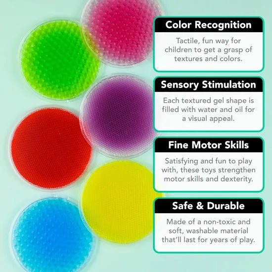 Fidget Squidgy Textured Circles - Modern Teaching Aids NZ