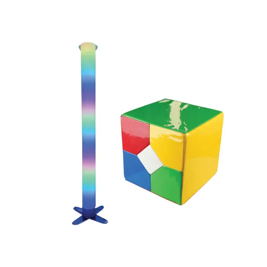 Waterless LED Tube 183cm & Extra Large Remote Cube - Modern Teaching Aids NZ