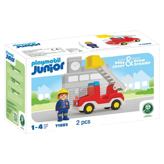 Playmobil - JUNIOR: Ladder Unit Fire Truck