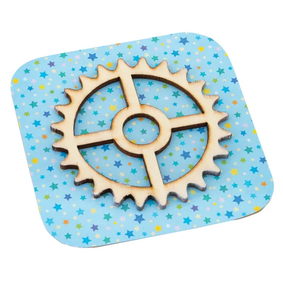 Papier Mache Square Coasters - Pack of 10 - Modern Teaching Aids NZ