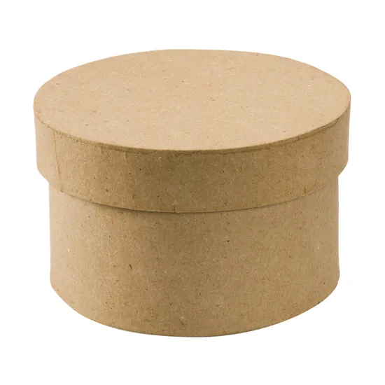 Papier Mache Round Medium Boxes - Pack of 6 - Modern Teaching Aids NZ