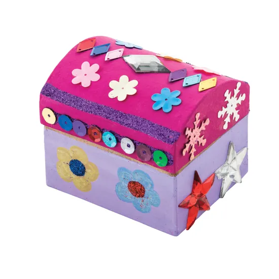 Papier Mache Treasure Chests - Pack of 6 - Modern Teaching Aids NZ